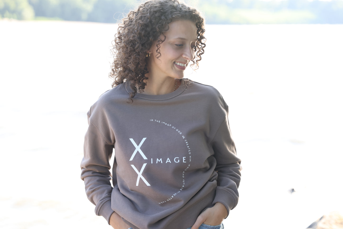 WOMANS PREMIUM CREW SWEATSHIRT